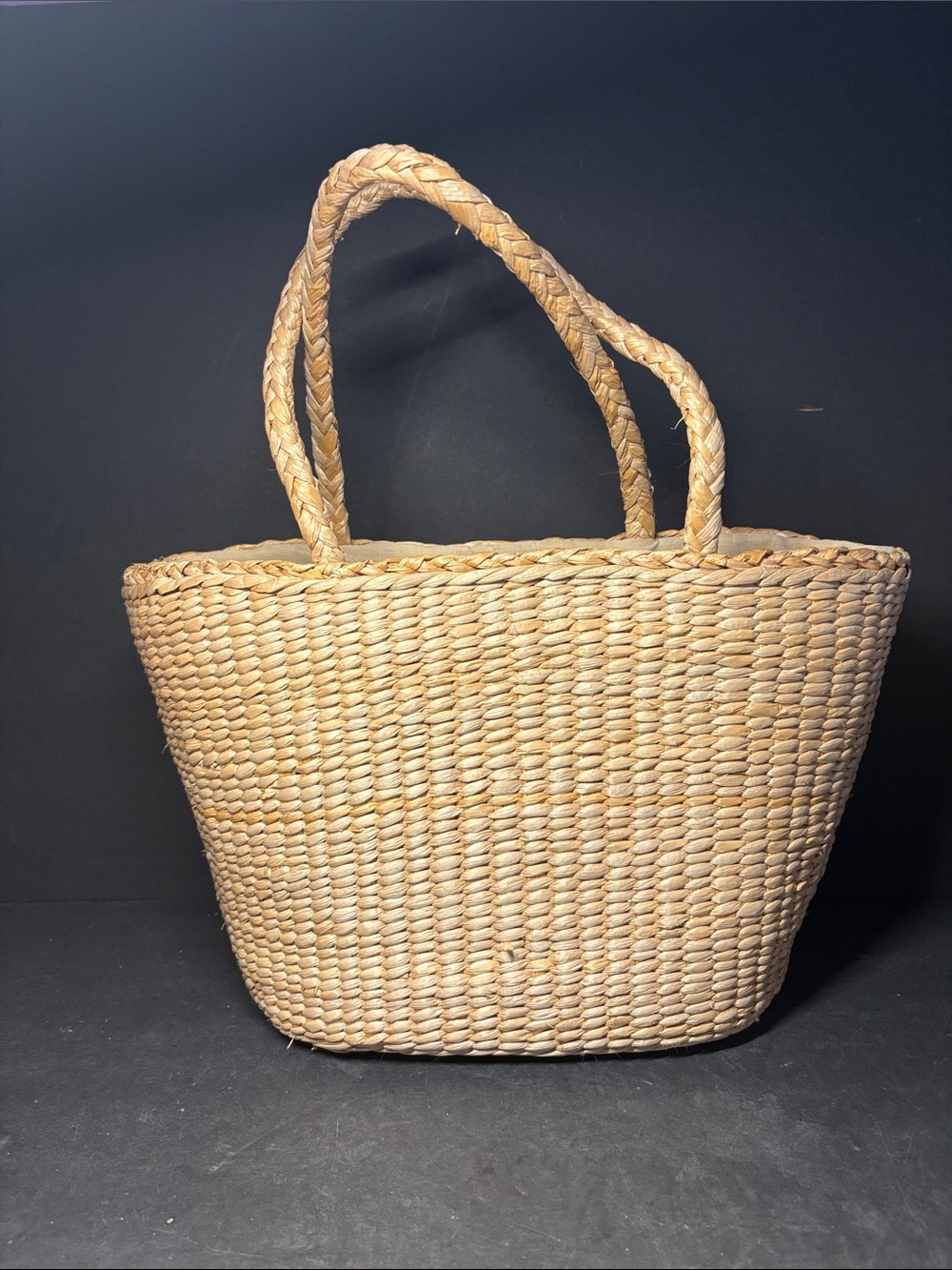 Cappelli Straworld Tropical Fish Sequence Straw Beach Tote/ Purse - Picture 7 of 10